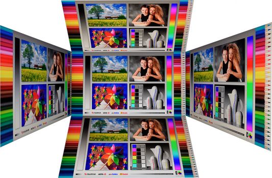 Horizontale und vertikale Blickwinkel vom IPS-Panel des LG 32UN880-B