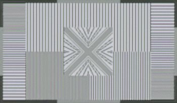 Testgrafik nativ, Vollbild