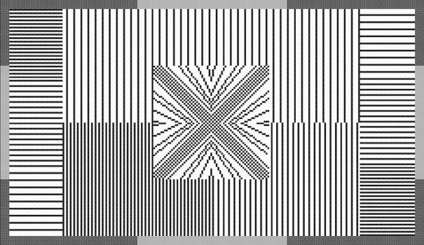 Test: Gittergrafik, wie sie aussehen sollte