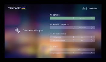 OSD: Grundeinstellungen