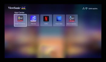 OSD: App-Center mit geladenen Apps