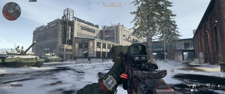 Spielszene aus dem Ego-Shooter Call of Duty: Modern Warfare