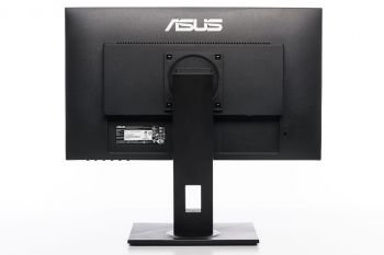 Asus VA24DQLB Ansicht hinten in der höchsten Stellung