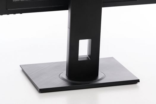 Etwas unpräzises Standbein mit Öffnung für das Kabelmanagement