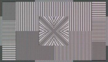 Testgrafik nativ, Vollbild