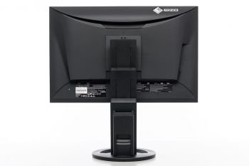 Ansicht von hinten und Display in der höchsten Stellung