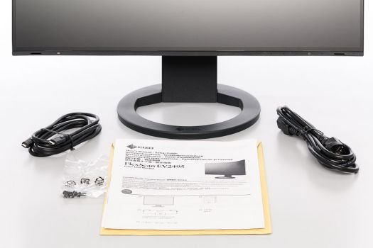 Lieferumfang des Eizo EV2495-BK