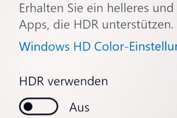 Textwiedergabe bei nativer Auflösung