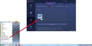 Display Pilot: Anpassen des Farbmodus jeder Anwendung (Screenshot: BenQ-Handbuch)