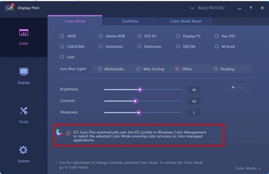 Display Pilo Software: Jetzt mit "ICC Sync"