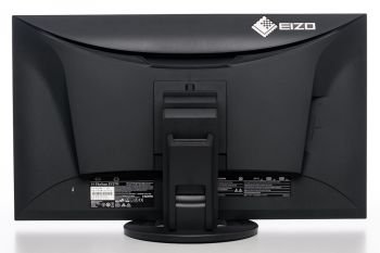 Ansicht Monitor von hinten in der niedrigsten Stellung