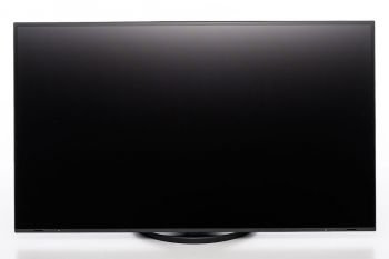 Ansicht Monitor von vorne in der niedrigsten Stellung