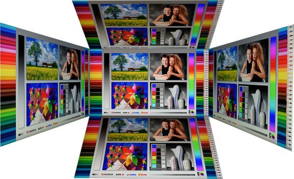 Horizontale und vertikale Blickwinkel des IPS-Panels vom Eizo EV2795-BK