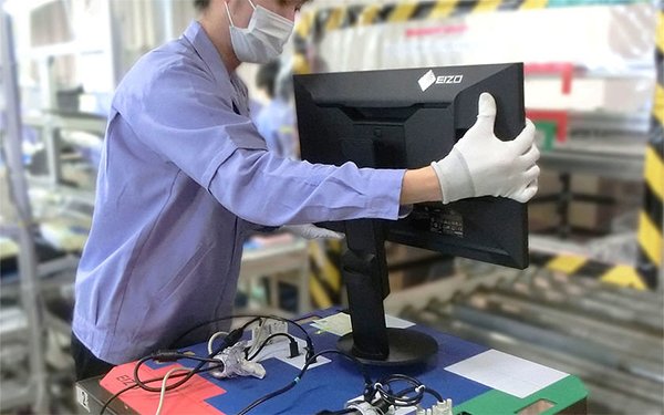 EIZO Monitor Produktion (Bild: EIZO)
