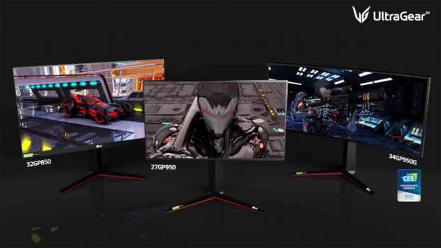 LG UltraGear-Displays 2021 (Bild: LG)