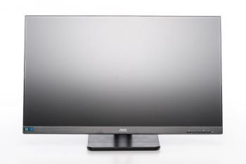 Ansicht des Displays von vorne in der niedrigsten Stellung