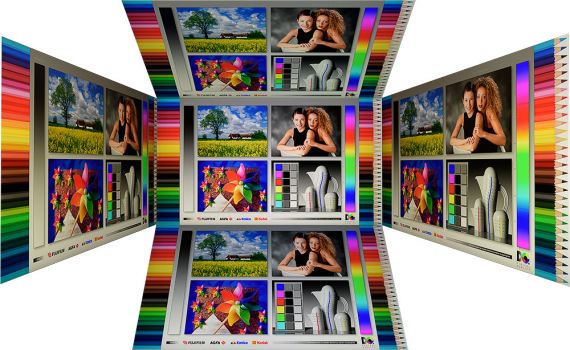Horizontale und vertikale Blickwinkel des IPS-Panels vom Asus PA279CV