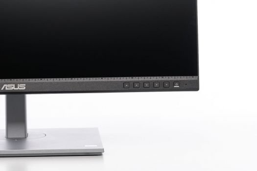 Multifunktionstasten an der Rahmenvorderseite des Asus PA279CV