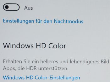 Textwiedergabe native Auflösung