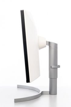 Monitor mit Ansicht seitlich