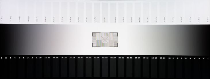Graustufendarstellung des IPS-Panels vom LG 38WN95C-W