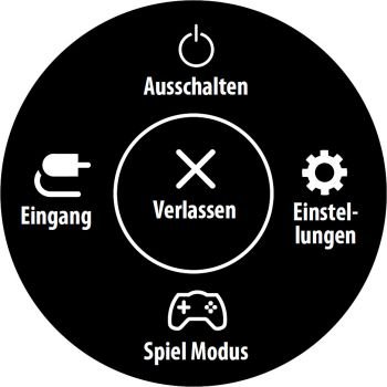 OSD: Schnell-Einstieg (Screenshot: LG-Handbuch)