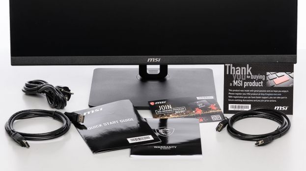 Lieferumfang des MSI PRO MP271QP
