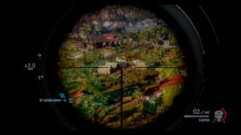 Überzeugender Schwarzwert macht das Gameplay sehr realistisch (Spielszene aus Sniper Elite 4)