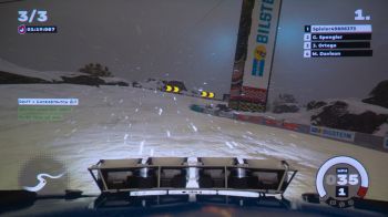 Knallbunte Rallye-Simulation flasht das Auge (Spielszene aus Dirt 5)