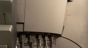 Anschlüsse von hinten betrachtet