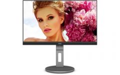 AOC Q24N3R: WQHD-Monitor mit KVM-Switch und IPS AOC Q24N3R (Bild: AOC)