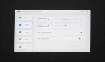 OSD: Anpassung der Projektion
