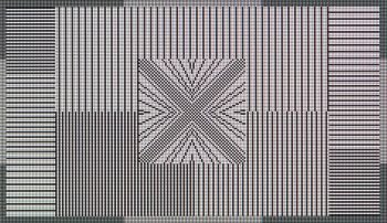 Testgrafik nativ, Vollbild