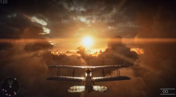 Flugszene in HDR (aus Battlefield 1)