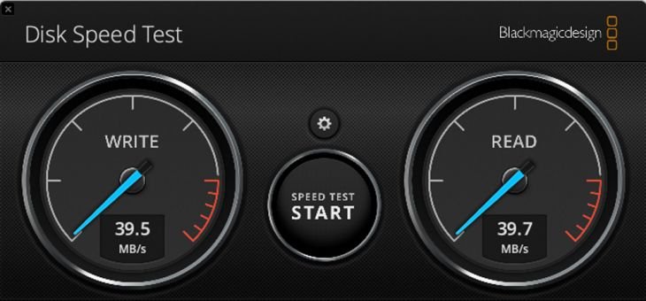 Externe SSD am USB-3.0-Port des LG 27QN880