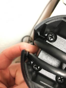 Etwas Drücken ist hilfreich