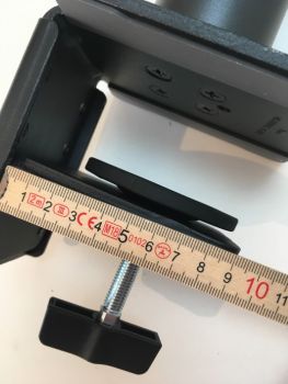 Tiefe der Konterplatte beträgt ca. 94 mm
