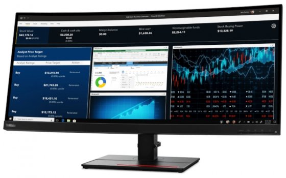Lenovo ThinkVision P34w-20 (Bild: Lenovo)