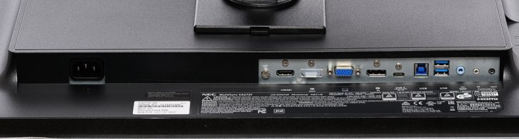 Anschlüsse des NEC EA272F