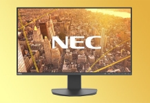 Test NEC EA272F: Ergonomischer Business-Monitor mit USB-C NEC EA272F (Bild: NEC)