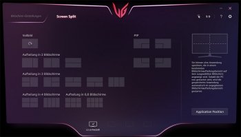 Screen Split: Aufteilung des Bildschirms in verschiedene Bereiche