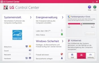 LG Control Center