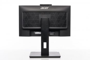 Acer B248Y Ansicht hinten in der höchsten Stellung