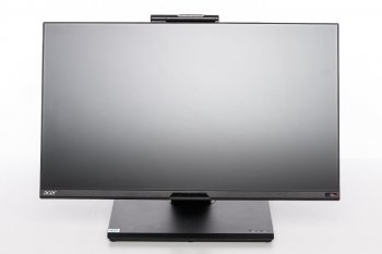 Acer B248Y Ansicht vorn in der niedrigsten Stellung