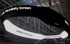 Samsung Infinity Screen: Stadion-Display mit 6500 m² Samsung Infinity Screen (Bild: Samsung)