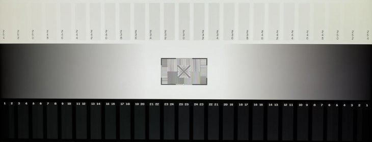Graustufendarstellung des VA-Panels vom ViewSonic VG3456