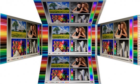Horizontale und vertikale Blickwinkel vom IPS-Panel des BenQ SW271C