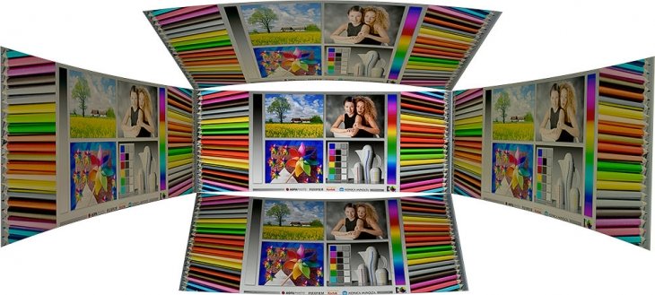 Horizontale und vertikale Blickwinkel vom VA-Panel des LG 35BN77C-B