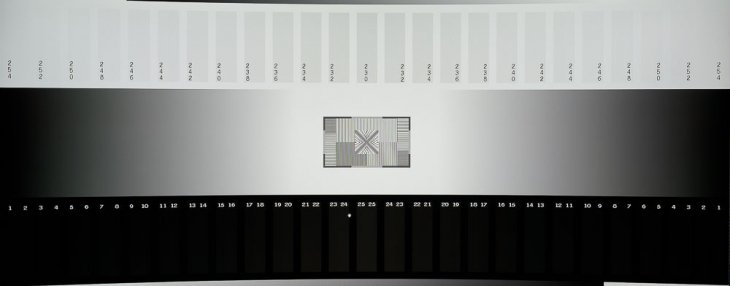 Graustufendarstellung vom VA-Panel des LG 35BN77C-B