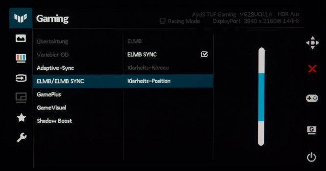 „ELMB SYNC“ vereint Adaptive Sync und Unschärfereduzierungs-Tool